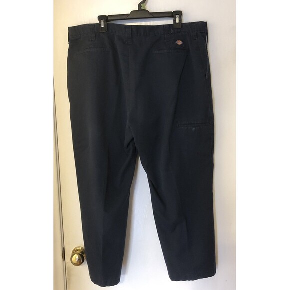 Dickies Dark Blue Stretch band pants Cell Phone Pocket 40 x 30 Used - Picture 3 of 5